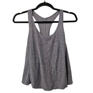 Blue Old Navy Women's Breath ON Cropped Racerback Tank Top